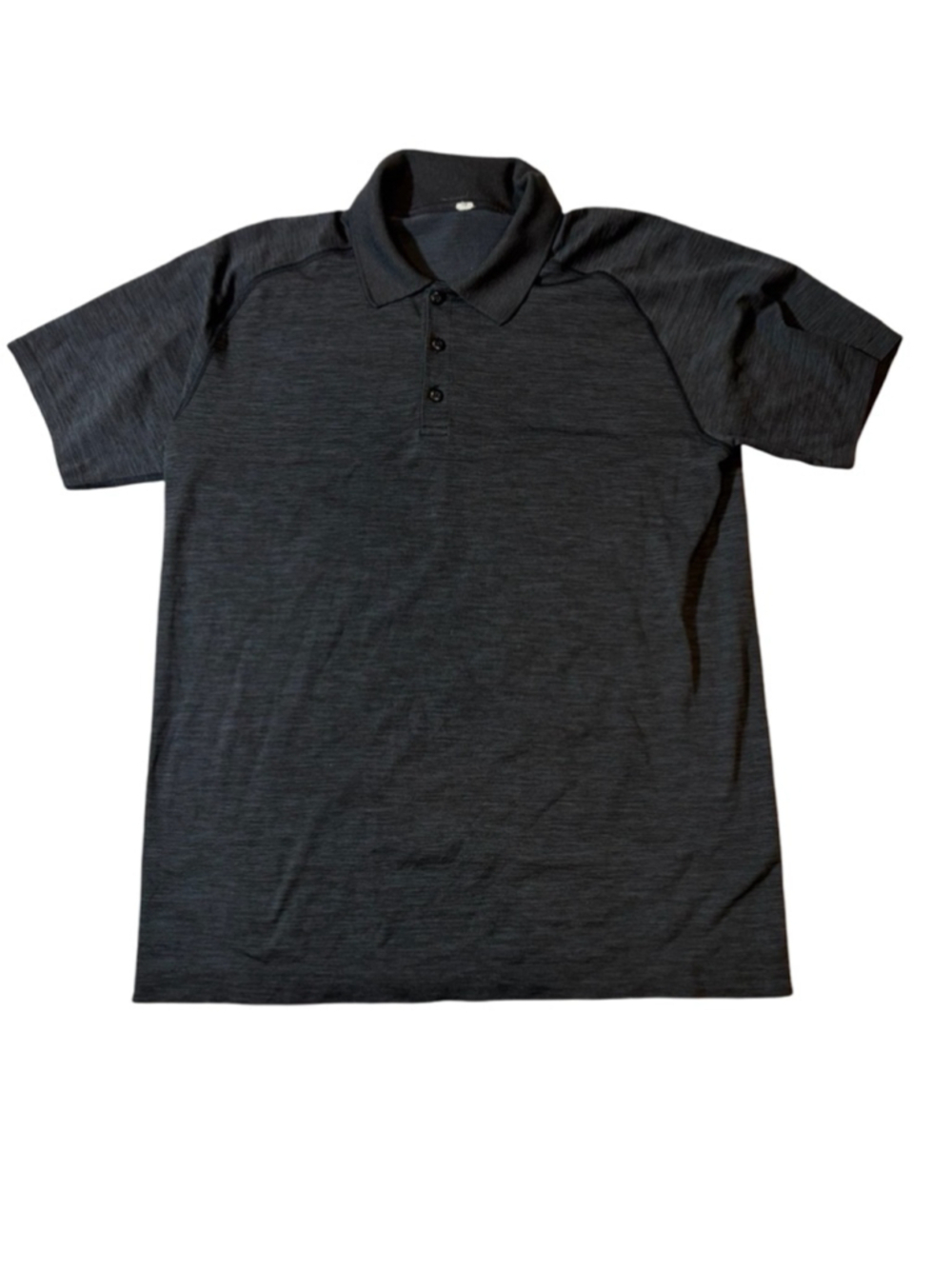 Lululemon Charcoal Heather Performance Polo Shirt Men’s